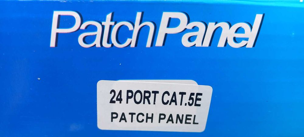 Патч панель 1U 24 порта кат. 5Е 19"