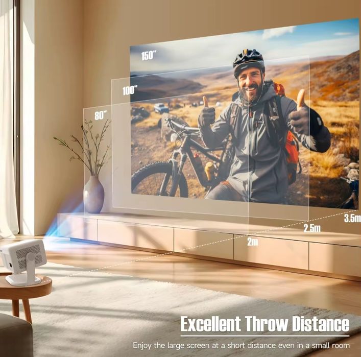 Projektor Magcubic L018 FULL HD 1080p 650ansi  Netflix idealny prezent