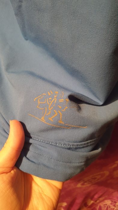 Bergans kurtka deszczoszczelna/wiatroszczelna damska S/M niebieska