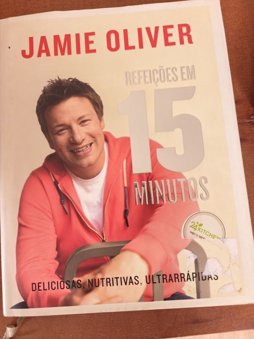 Livro Jamie Oliver - Refeições em 15 Minutos (Capa Dura)