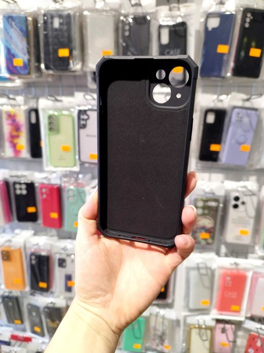 case, etui, pokrowiec czarny Iphone 15 plus / 15+