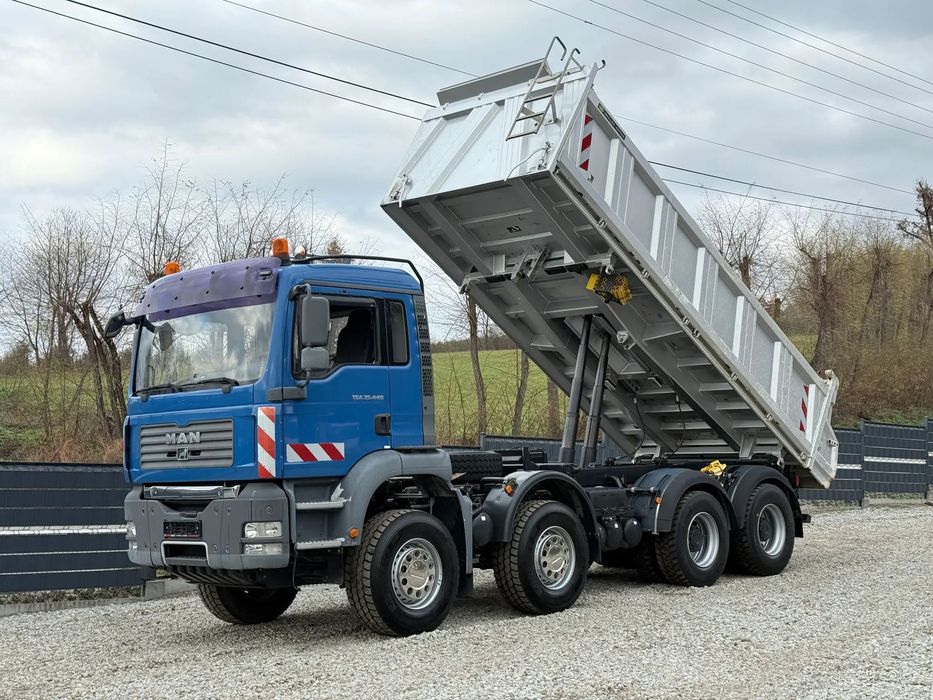 MAN * Kiper Meiller * Wywrotka * 35-440 *  MAN TGA 8X4 * Stan Perfekcyjny *