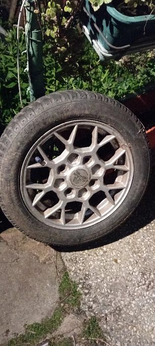 Jantes liga leve com pneus para Aixam