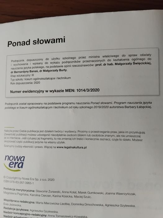 Ponad słowami 2, część 1