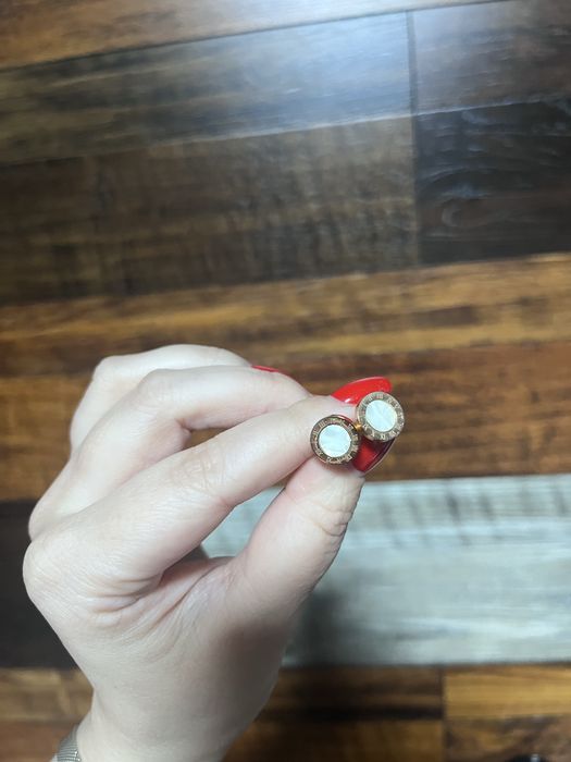 Сережки з медичного золота