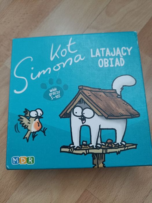 Gra rodzinna Kot Simona Latający Obiad wydawnictwa MDR.