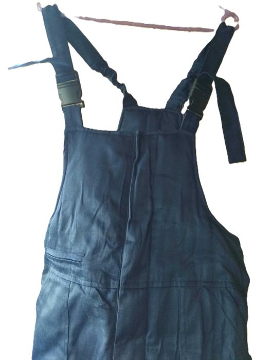 Комбінезон робочий чоловічий зимовий великий розмір 60-62 синій колір