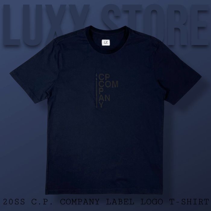 Футболка C.P. Company Label Logo (C P, CP, сипикомпани)