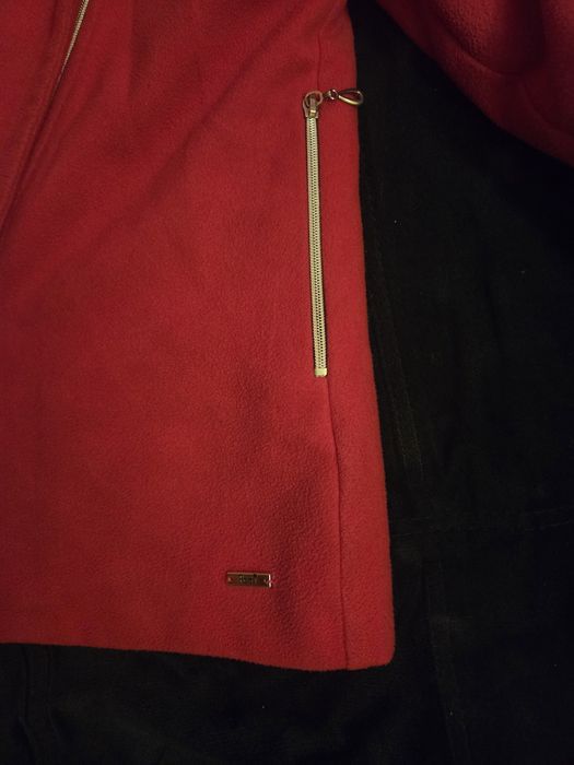 Płaszcz zimowy dziewczęcy 116 z torebką