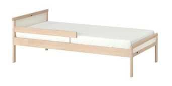 Cama de Criança Sniglar, com barra de segurança (70*160 cm)