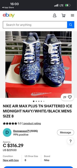 Nike Air max tn shattered