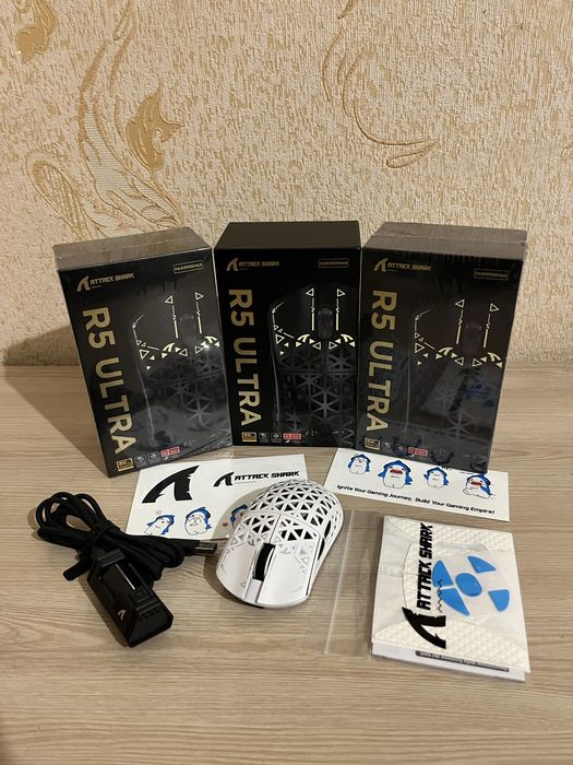 Нові миші attack shark r5 ultra