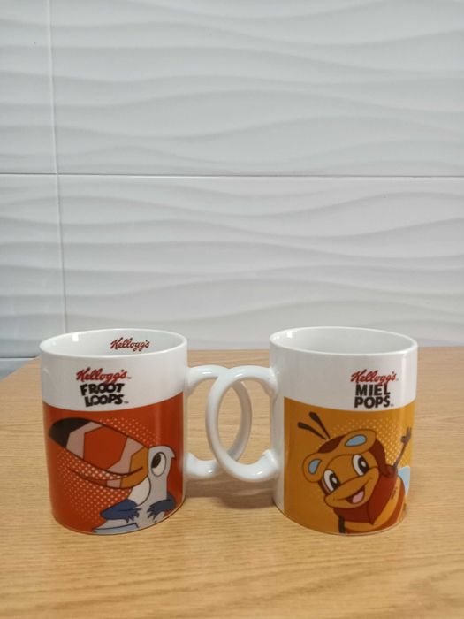 Canecas Originais Kellogg’s Miel Pops & Froot Loops
