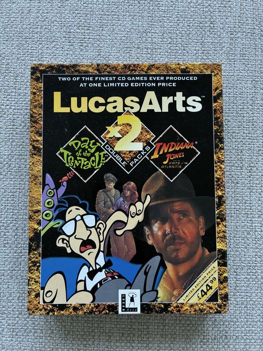 Indiana jones fate of atlantis e day of the tentacle