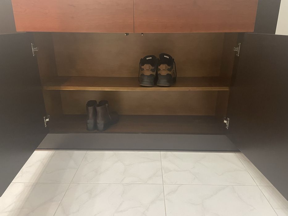 Movel de entrada com espelho