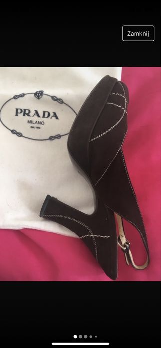 Prada buty rozm. 36,5 -23cm