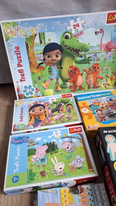 Puzzle i książeczki 3+