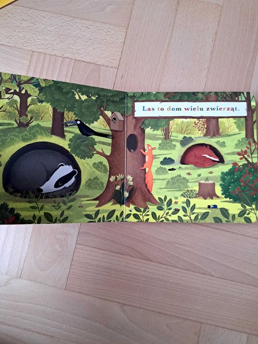 Rok w lesie borsuk + Kicia kociąt na traktorze