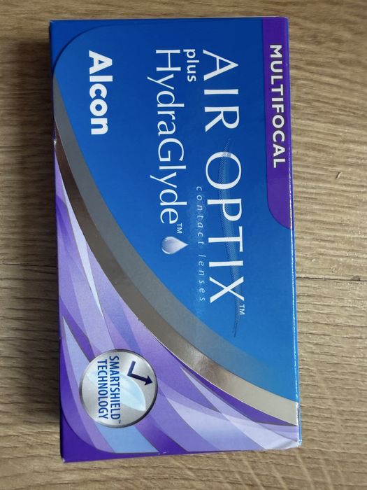 Air Optix plus HydraGlyde Multifocal (3 лінзи)