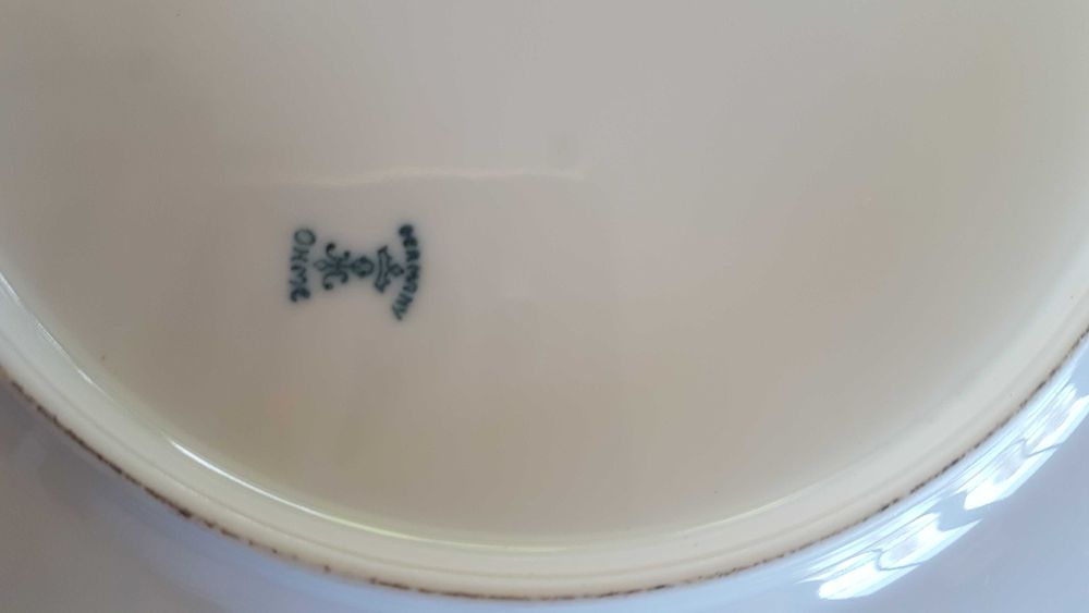 Chodzież talerze PRL