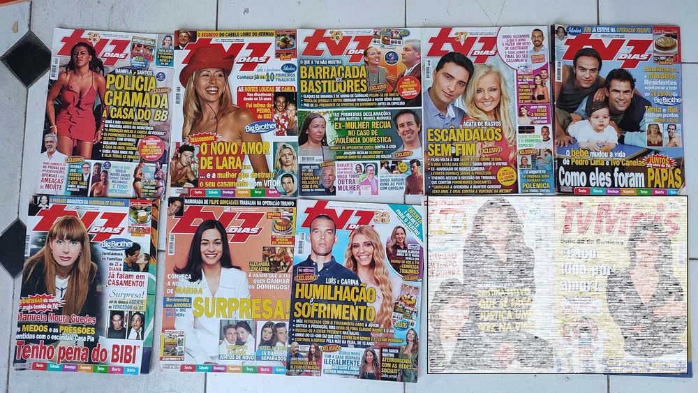 34 Revistas Nova Gente, TV 7 Dias e Outras