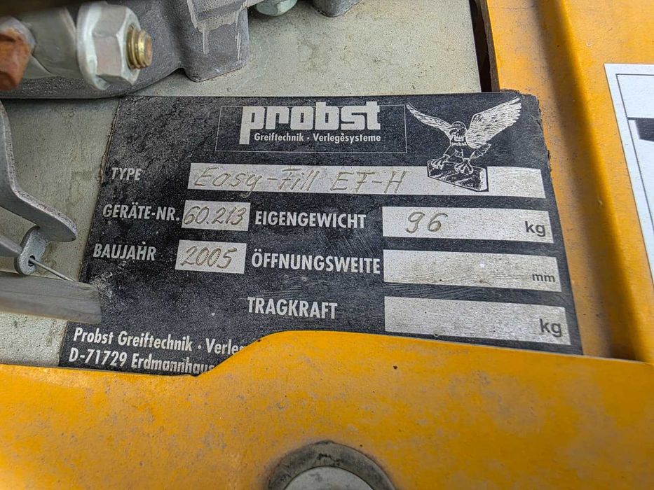 PROBST EASYFILL EF-H zamularka do fugowania kostki brukowej brukarstwo zamiatarka brukarstwo zamulanie kostki parkingi chodniki ścieżki