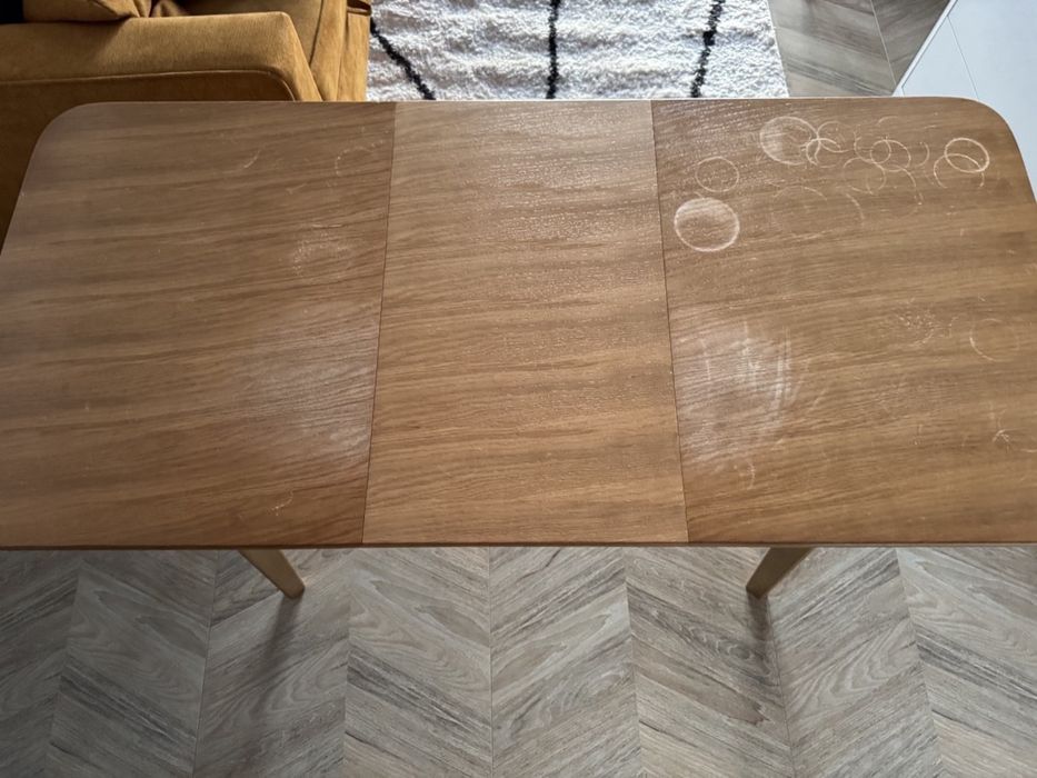 Розкладний стіл, Розмір: 110 х 70 + 40