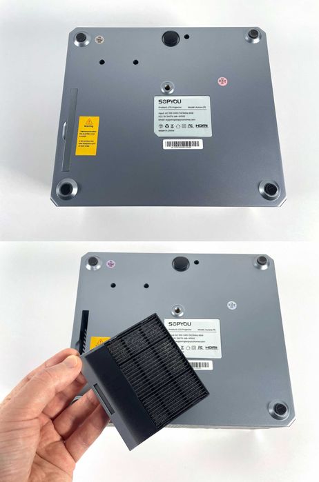 SOPYOU P5 Проектор 1080P Full HD, 650ANSI яскравість, Wi-Fi Bluetooth