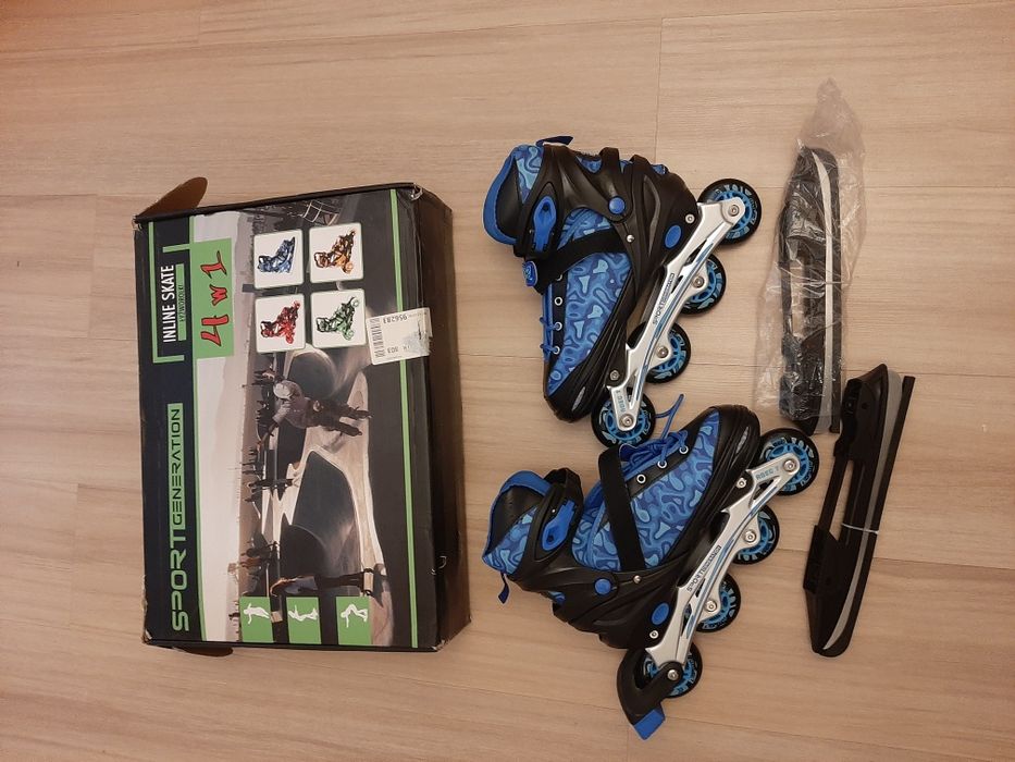 Lyzwo rolki dziecięce 30-42 nowe