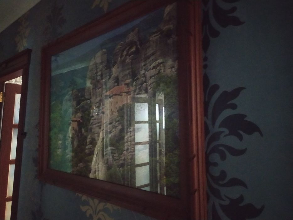 Велика рамка, натуральний дуб, ручна робота