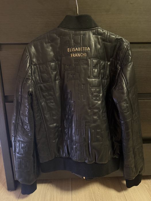 Куртка шкіряна Elisabetta Franchi