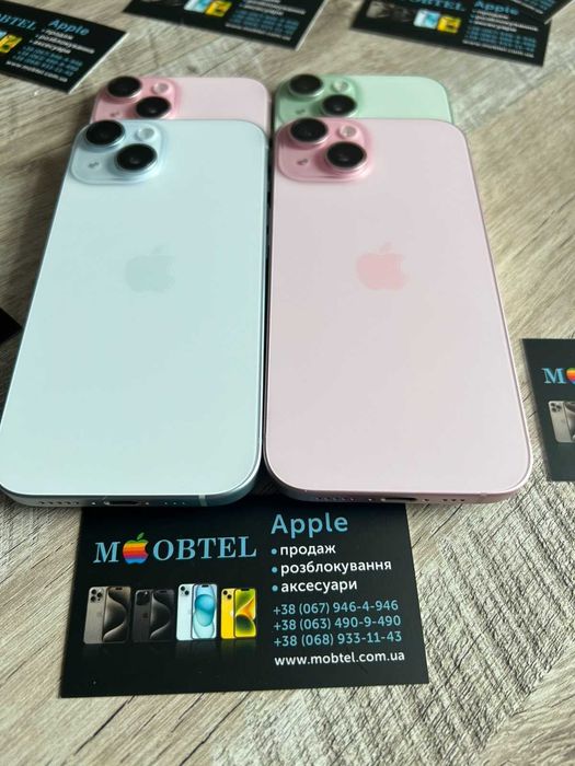 iphone 15 128gb физ сим айфон акб 100%