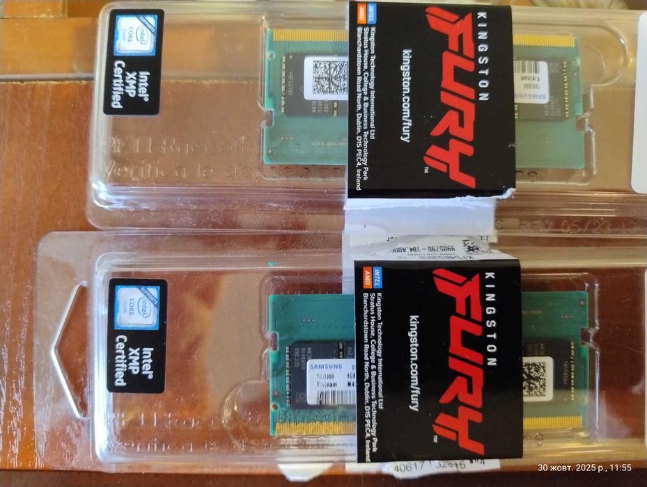 Комплект Оперативної Пам'яті Samsung 16GB (2x8GB) DDR5 SO-DIMM