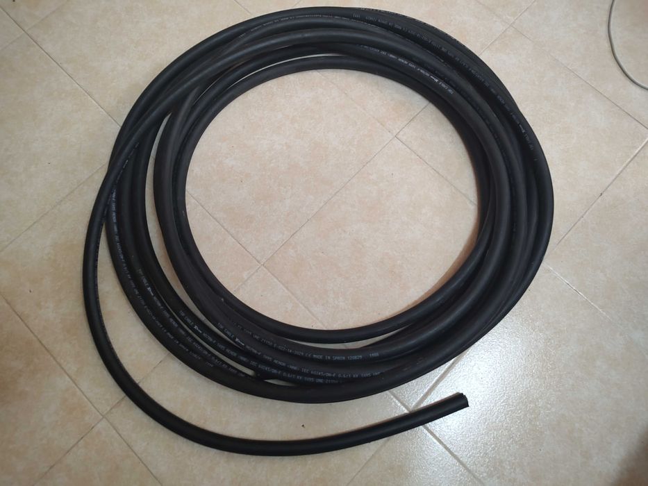 Cabo Electrico 1x95 H07RN 1 condutor de 95 mm2 - 15 metros