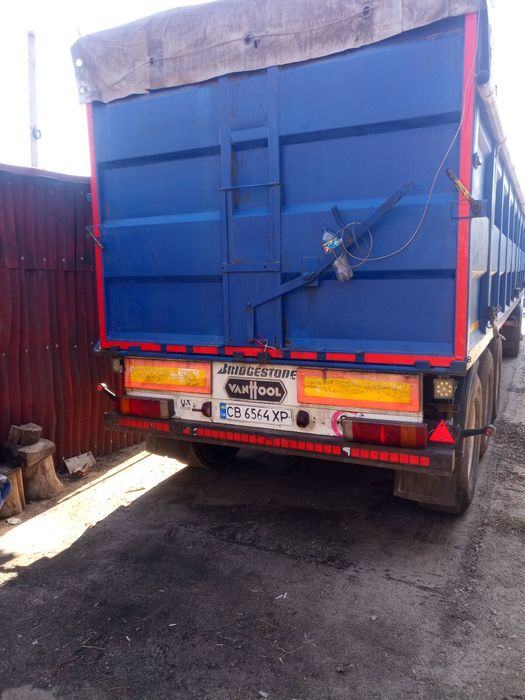 Напів причіп бортовий