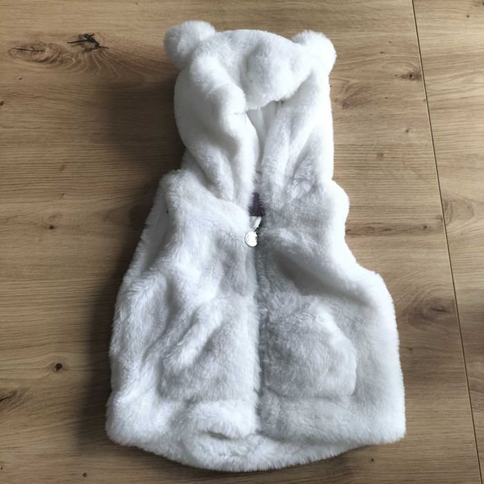 Bezrękawnik dziewczęcy rozmiar 62