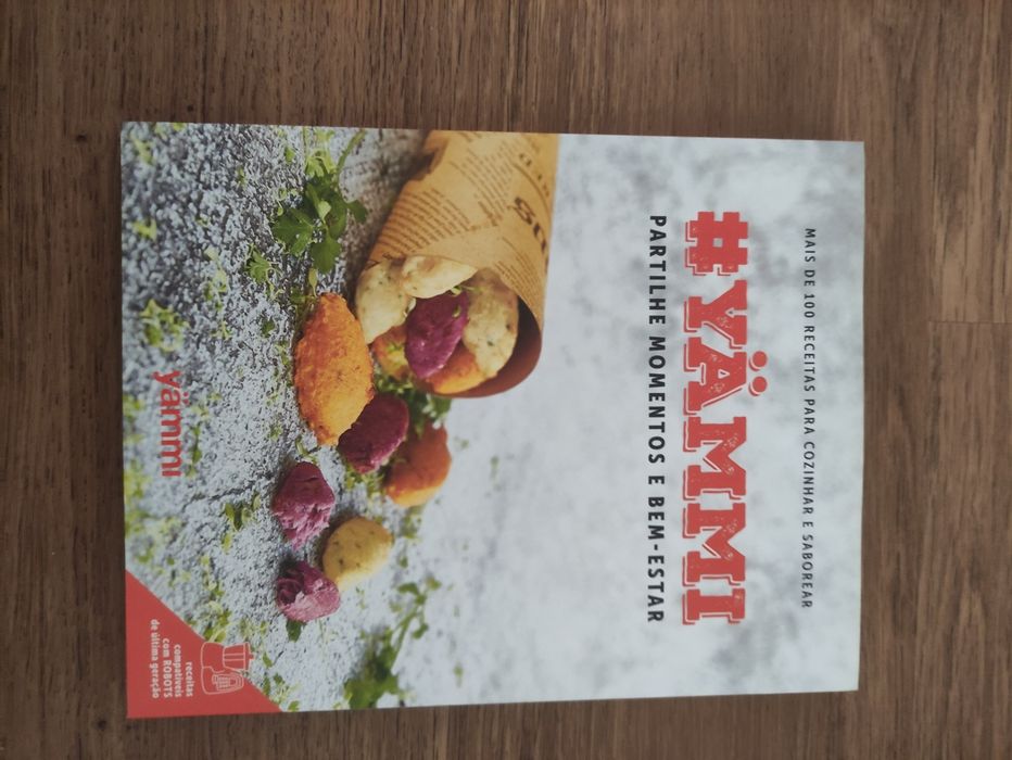 6 livros de receitas yammi