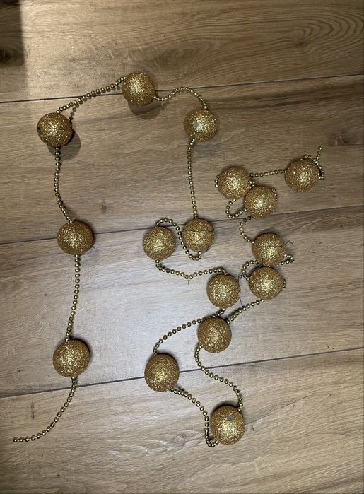 Łańcuch z bombkami 260 cm