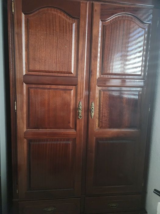 Conjunto moveis madeira