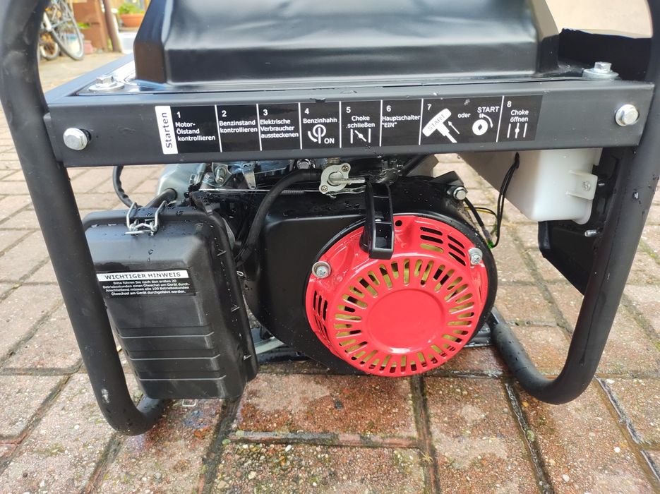 Agregat spalinowy Detec, 7KM, 2x230v, 3300kW,  idealny