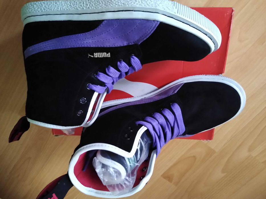 Sneakersy skórzane zimowe Puma NOWE!