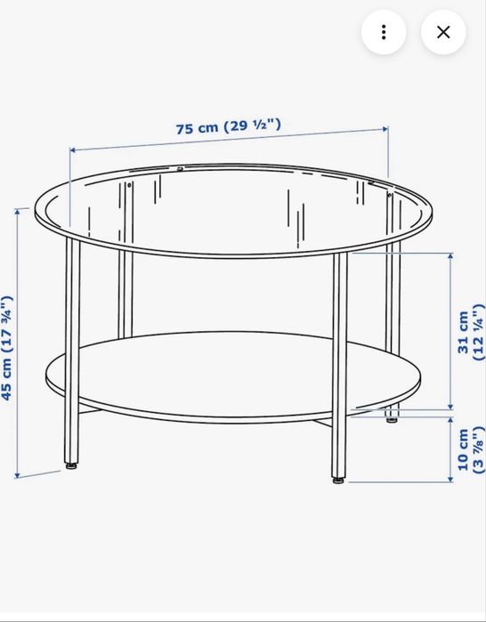 Mesa de centro Ikea