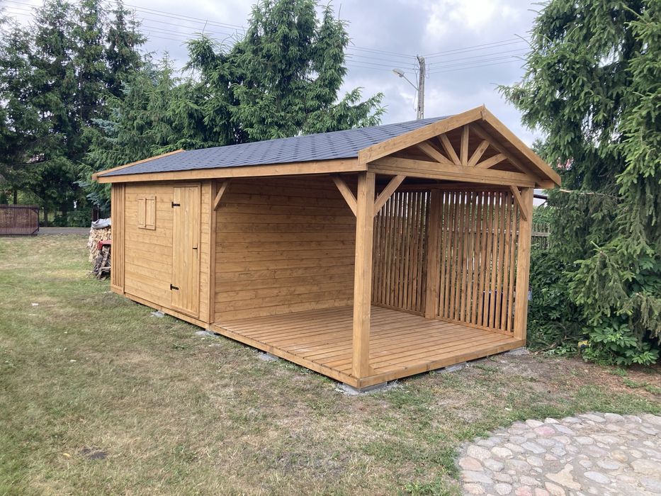 Domek ogrodowy Domek z altana