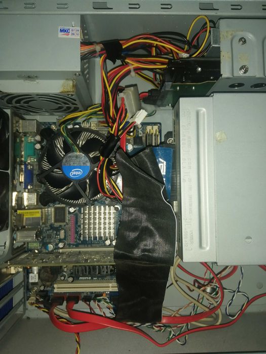 ПК Xeon L5410 4/4.DDR2 -4Gb.Radeon5450-512Mb.HDD-320Gb