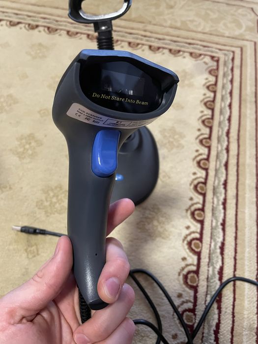 Сканер штрих-коду Netum W3 USB з підставкою