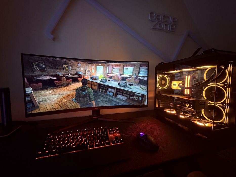 Super Mocny Komputer High-End RTX 5070Ti Ryzen 7800X3D DDR 5 TUF