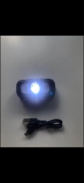 Farol para cabeça com infravermenho