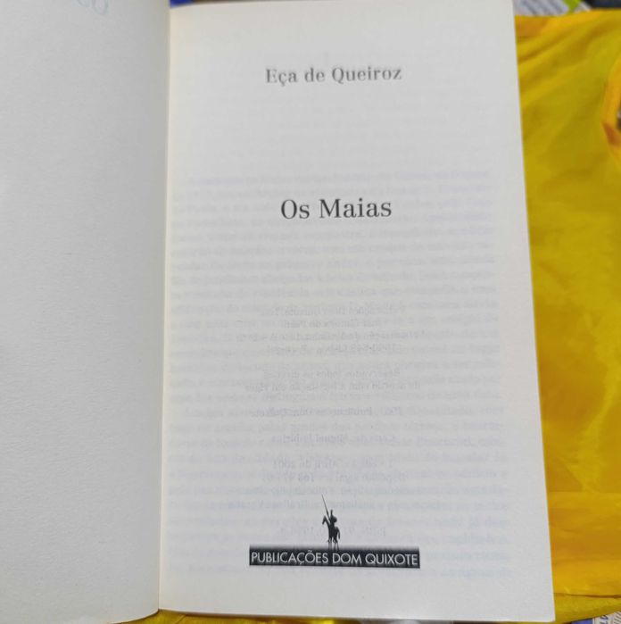 Os Maias de Eça de Queiróz