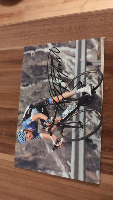 Ryder Hesjedal autograf, podpis, nadruk - Kolarz Sport Kolekcja Rower