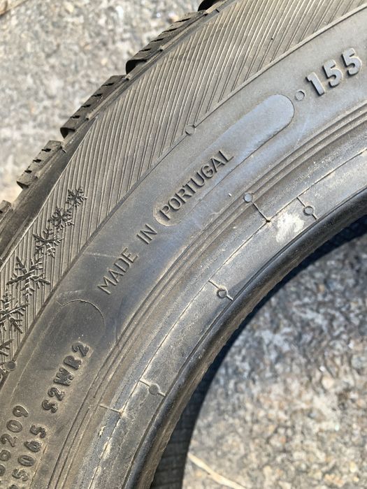 Резина шини колеса r14 155/65 barum зима